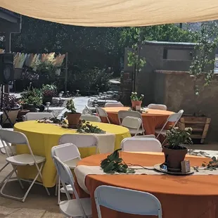 Backyard wedding