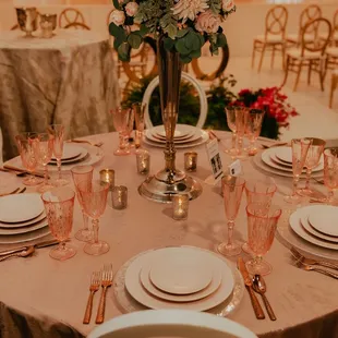 Blushing over this table.