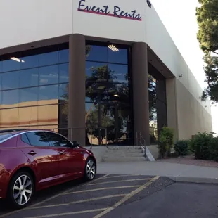 Picking up my wife :)