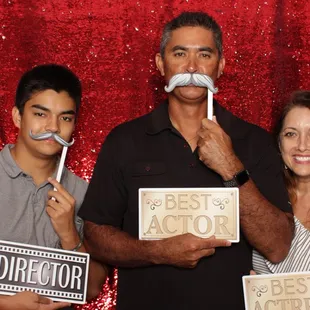 Hollywood themed props