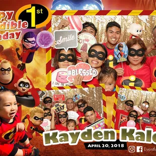 Incredible 1st birthday