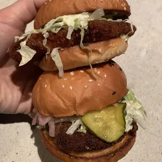 Fried Chicken Katsu Sandwich