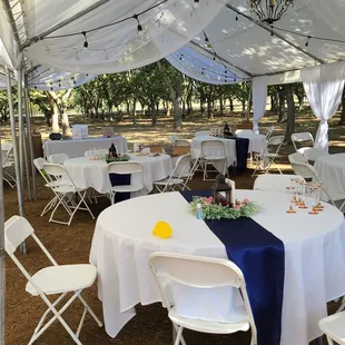 From a BBQ tent to a wedding venue.