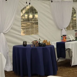 Draping.