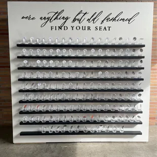 Old Fashioned Escort Chart