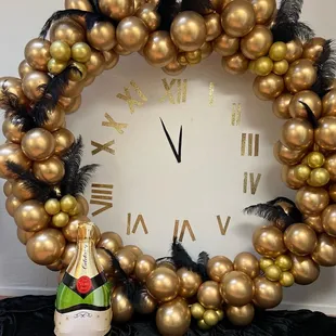 New Year&apos;s eve decor