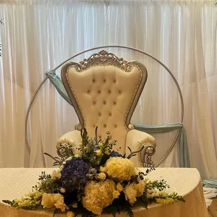 Quinceñera main table