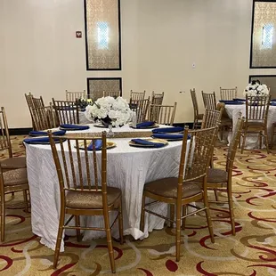 Tablescape set up