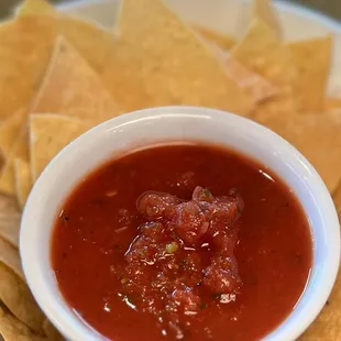 Chips &amp; Red Salsa