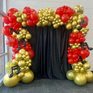 Beautiful backdrop guaranteed to make your event pop in all the right ways!