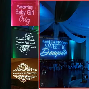 Gobo Monogram Lighting