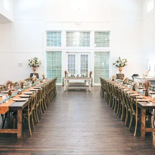 Ever After Farms Flower Barn Reception Space