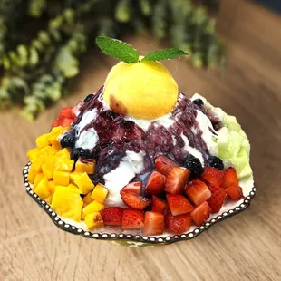 Summer Farm Snow Cake