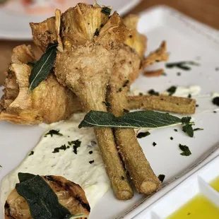 Fried artichokes