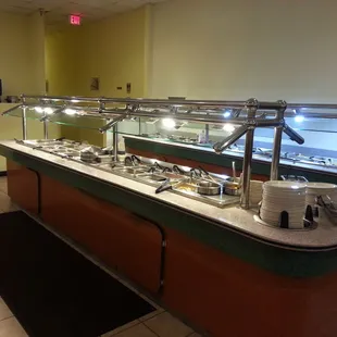 a view of a buffet