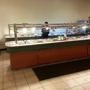 a view of the buffet