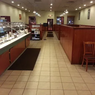 sushi and sashimi, interior