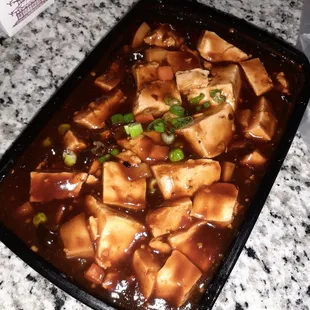 Mapo tofu