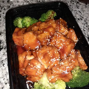 Sesame tofu