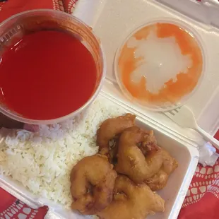 Sweet and sour shrimp
