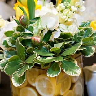 A centerpiece created by Jennifer.