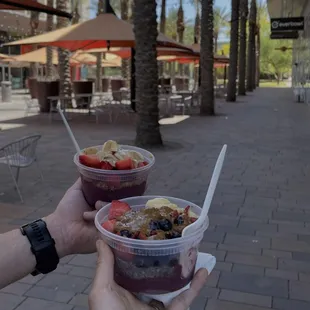Love that we could sit in the shade and enjoy our bowls here! Very quiet environment and very peaceful.