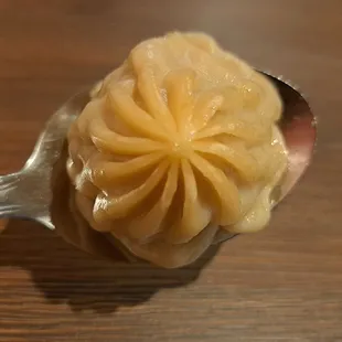 steamed lamb momo with 12 folds!