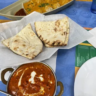 Special Titanic Jhol Momo-Chicken, Plain Naan and Butter Chicken-Chef's Special