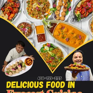 a man holding a plate of food