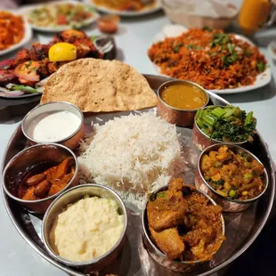 Chicken Thali