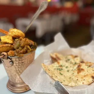 Himalayan Balti and Garlic Naan