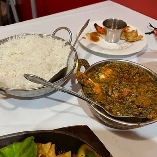 Shrimp Saag