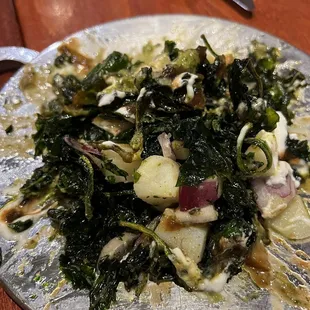 Spinach Chat Yummy