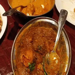Pumpkin lamb &amp; chicken korma