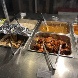 Naan and Tandoori Chicken