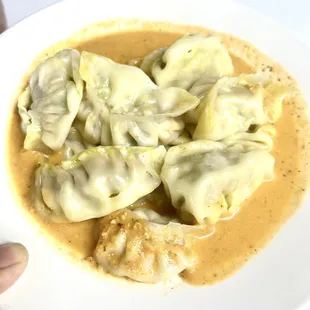 Jhol momo