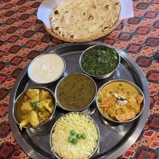 Indian Veggie Thali