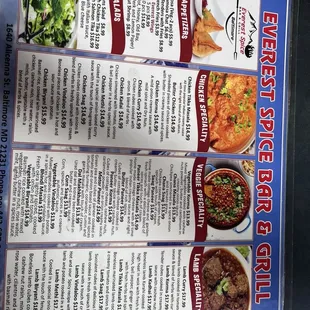 Menu.