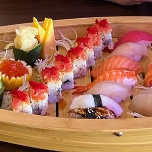 Sushi boat.