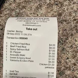 Enough food for 5 people! Just north of $50!!!