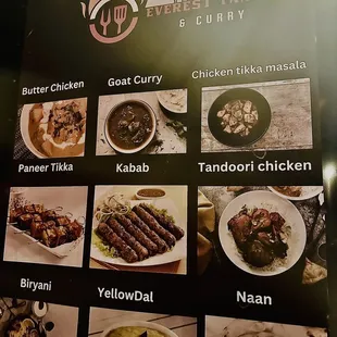 Menu picture