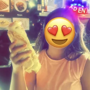 Veggie Vegetable Wrap- Huge portion, very tasty!