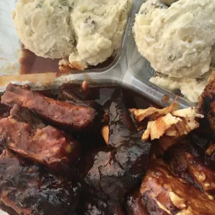 Ribs, Chicken, and Links