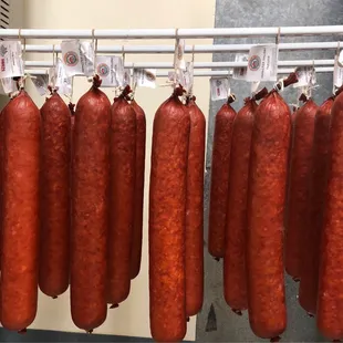 Very fresh sausages from &quot;GERMAN SAUSAGE HAUS &quot;