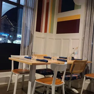 Some seating and decor