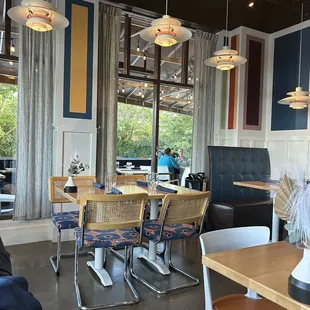 Inside and patio