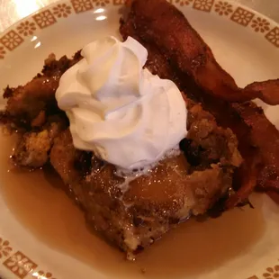 Baked French Toast and Bacon a Saturday Favorite