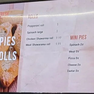 Menu (Apr 2024)