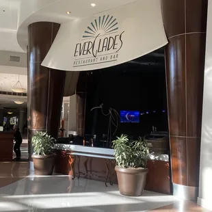 Front of the restaurant