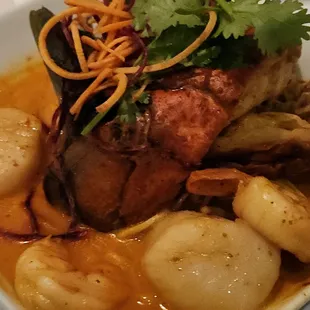 Seafood Thai curry